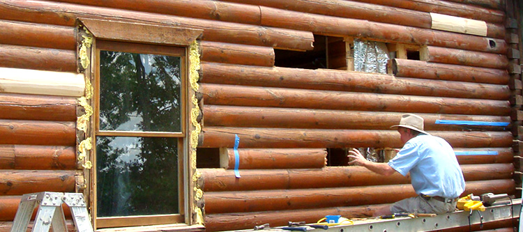 Log Home Repair Gibson,  North Carolina